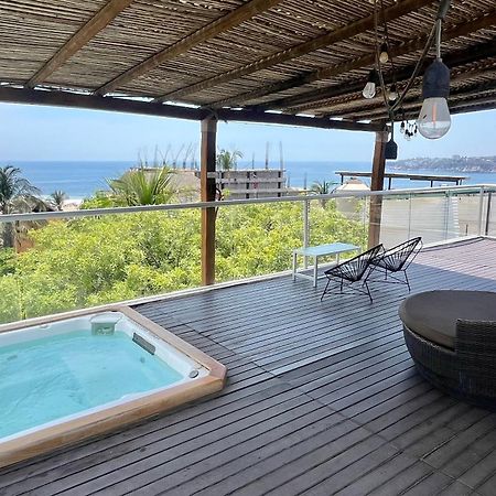 Hotel Aqualuna Cyclops Brisas de Zicatela ภายนอก รูปภาพ